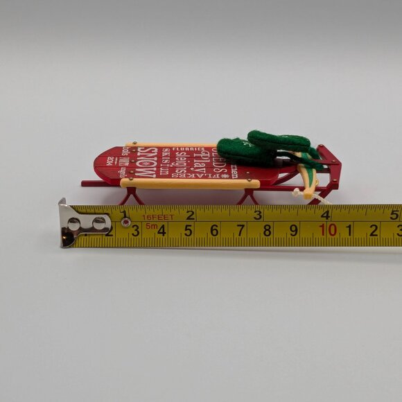 Hallmark Keepsake Snow Much Fun! Christmas Sled Ornament 2014 - Picture 10 of 10